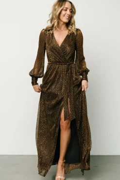 Outlet Baltic Born Abigail Sparkle Gown | Bronze