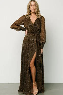 Outlet Baltic Born Abigail Sparkle Gown | Bronze