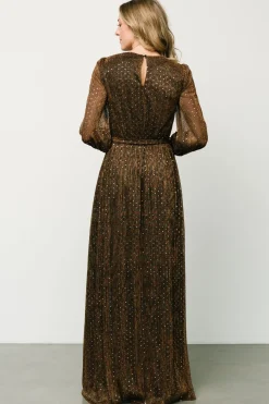 Outlet Baltic Born Abigail Sparkle Gown | Bronze