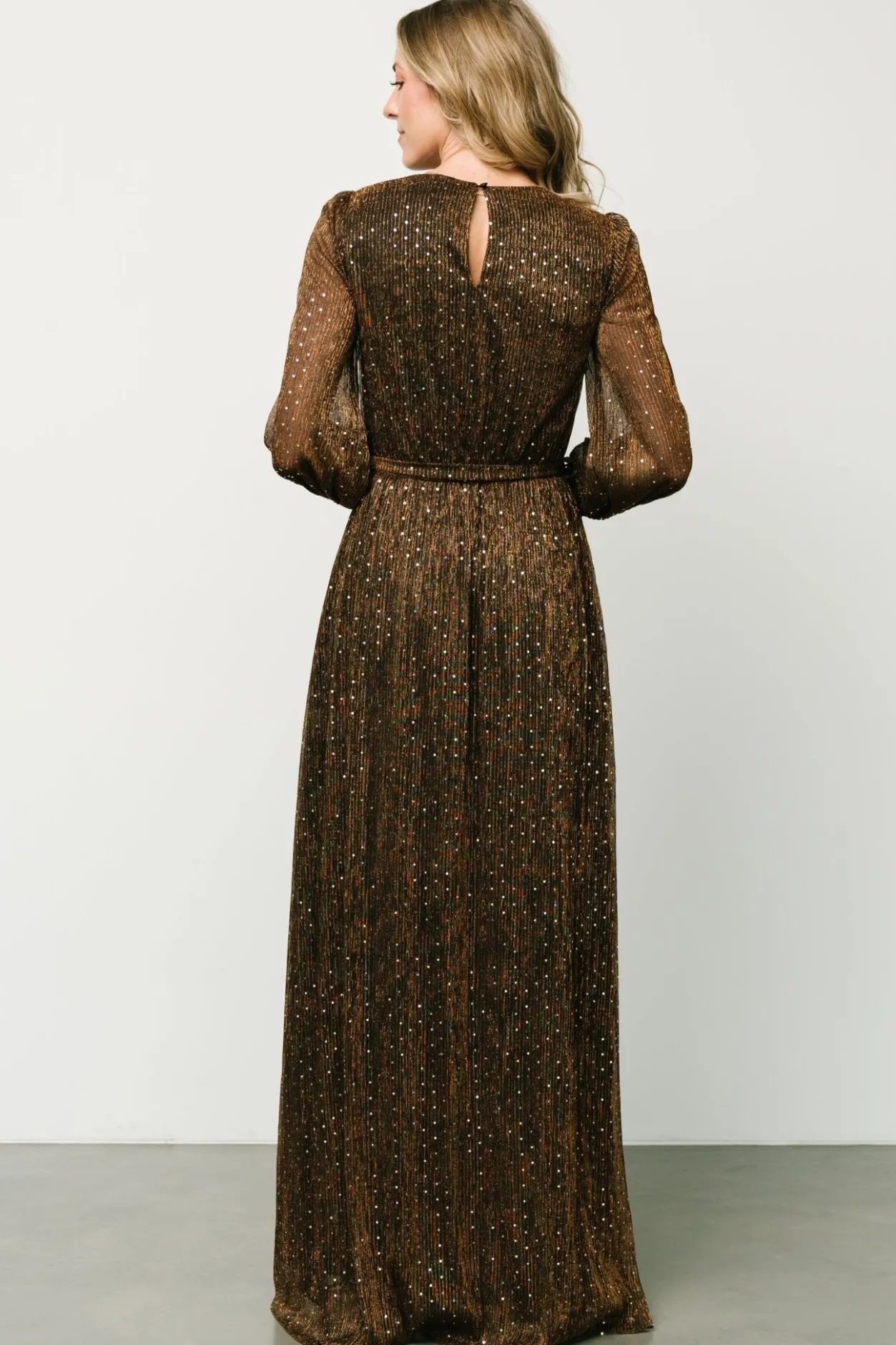 Outlet Baltic Born Abigail Sparkle Gown | Bronze