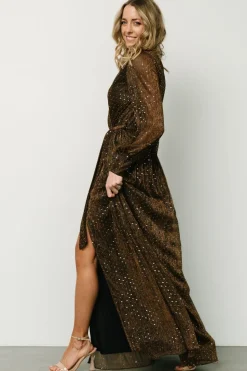 Outlet Baltic Born Abigail Sparkle Gown | Bronze