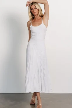 New Baltic Born Adair Knit Dress | Silver Shimmer SilverShimmer