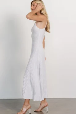 New Baltic Born Adair Knit Dress | Silver Shimmer SilverShimmer