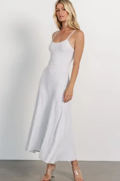 New Baltic Born Adair Knit Dress | Silver Shimmer SilverShimmer