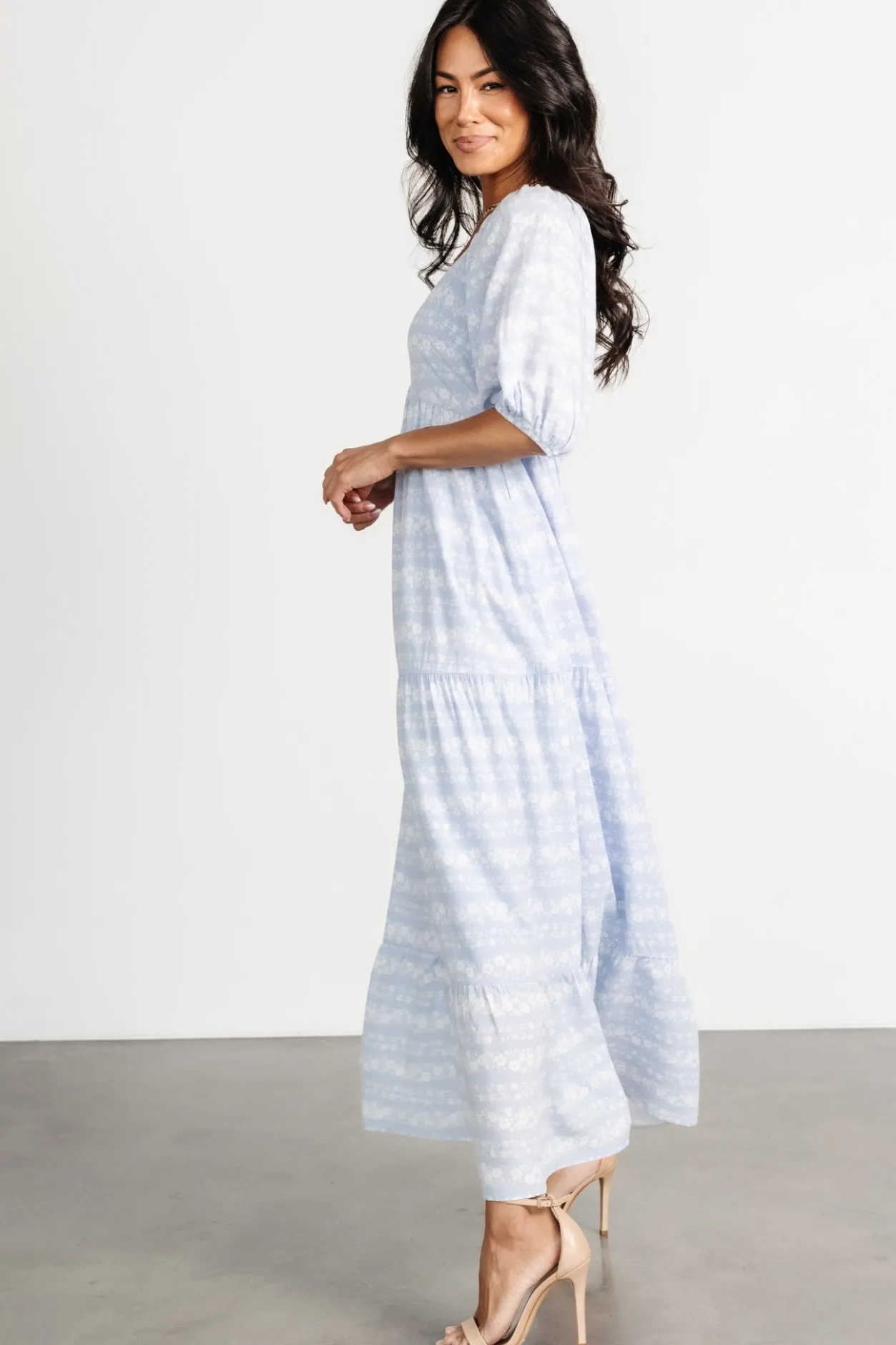 New Baltic Born Adalee Dress | Light Blue Floral LightBlueFloral