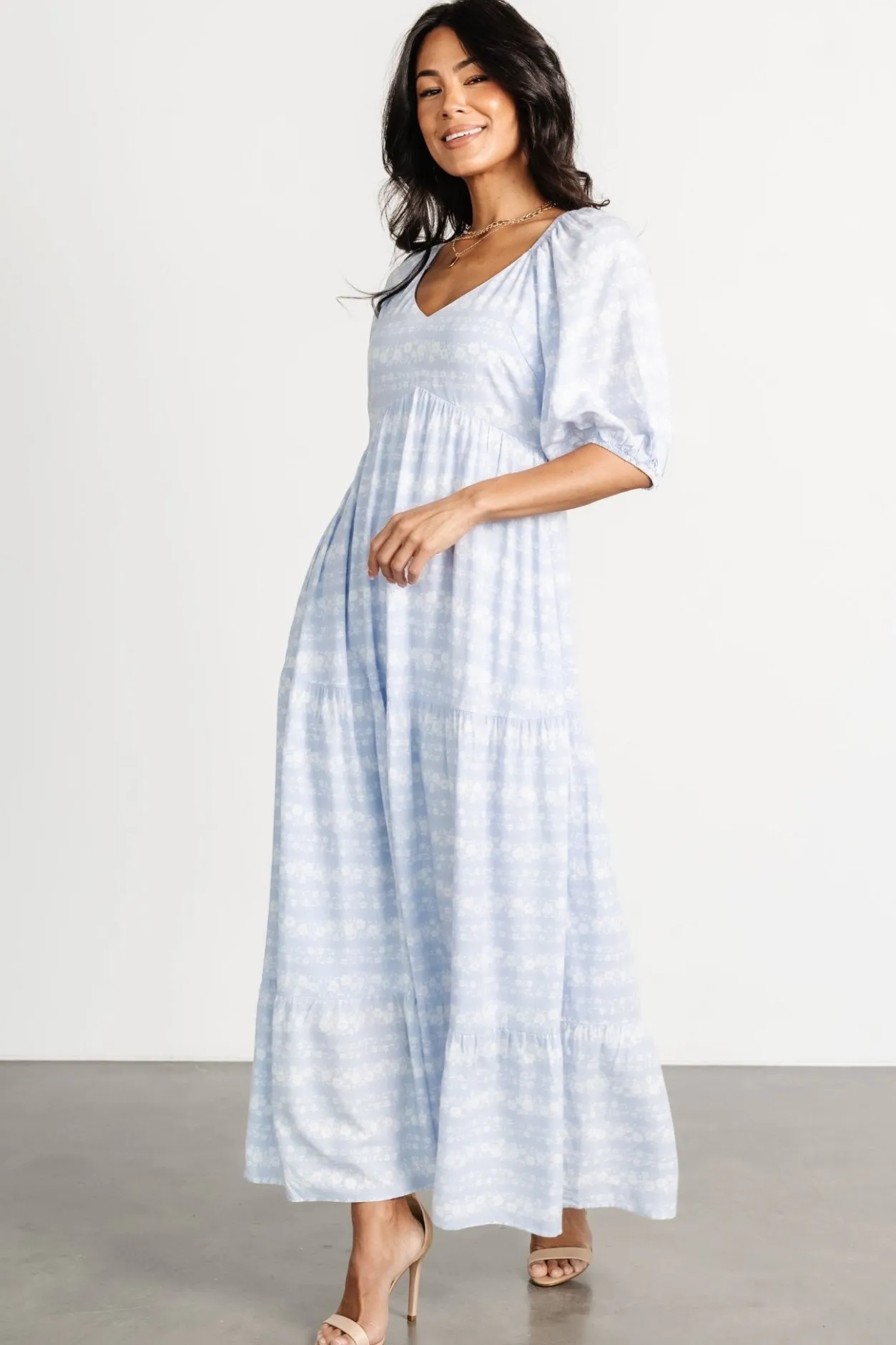 New Baltic Born Adalee Dress | Light Blue Floral LightBlueFloral