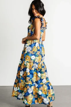 Best Baltic Born Adela Maxi Dress | Blue Multi Floral BlueMultiFloral
