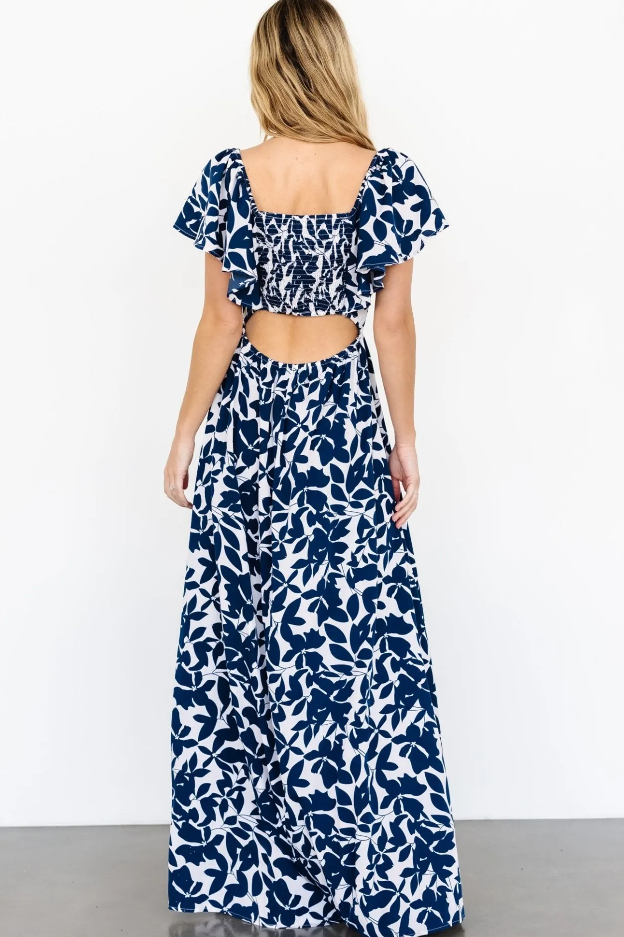 Online Baltic Born Adira Maxi Dress | Navy Floral NavyFloral