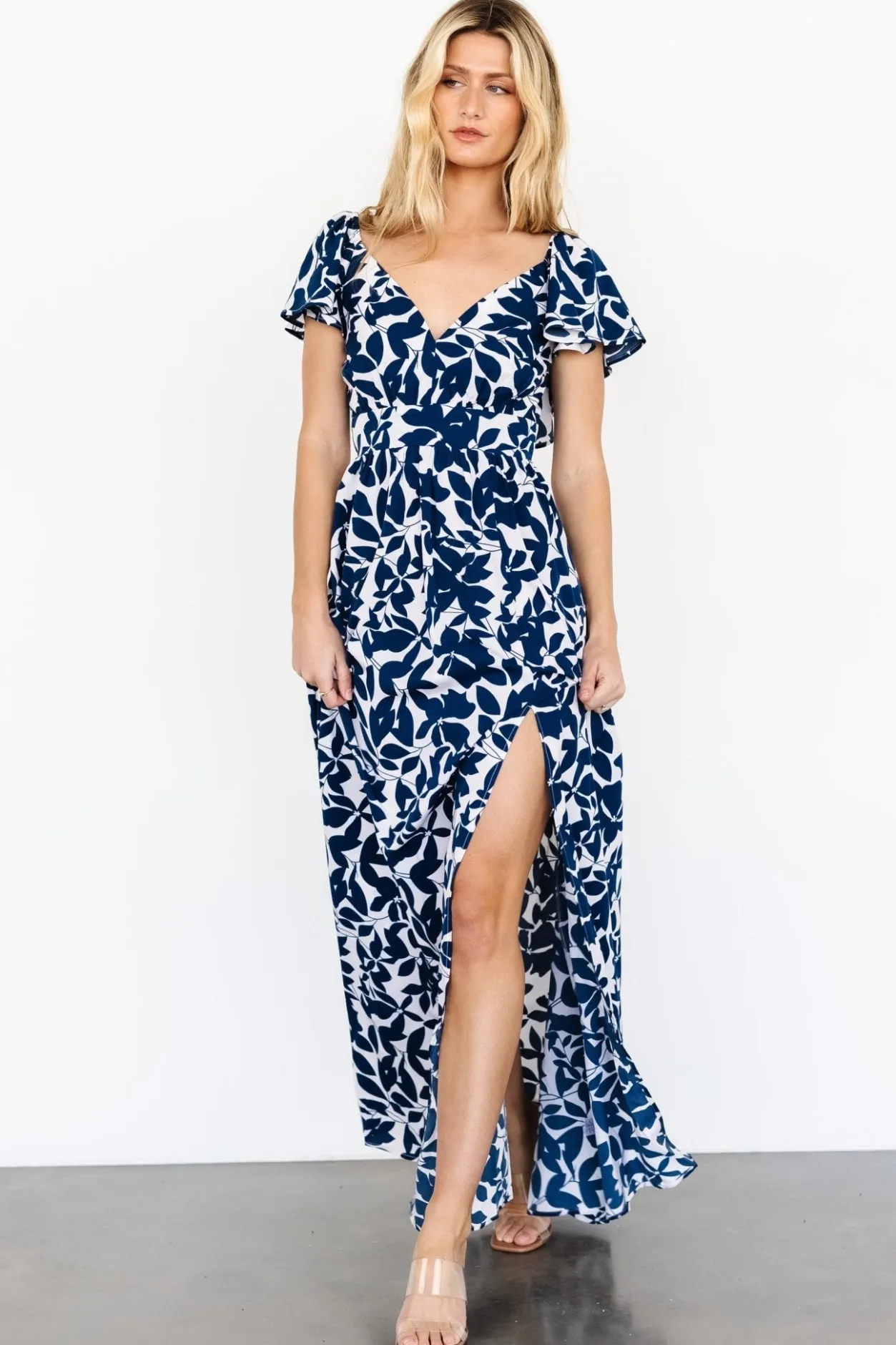 Online Baltic Born Adira Maxi Dress | Navy Floral NavyFloral