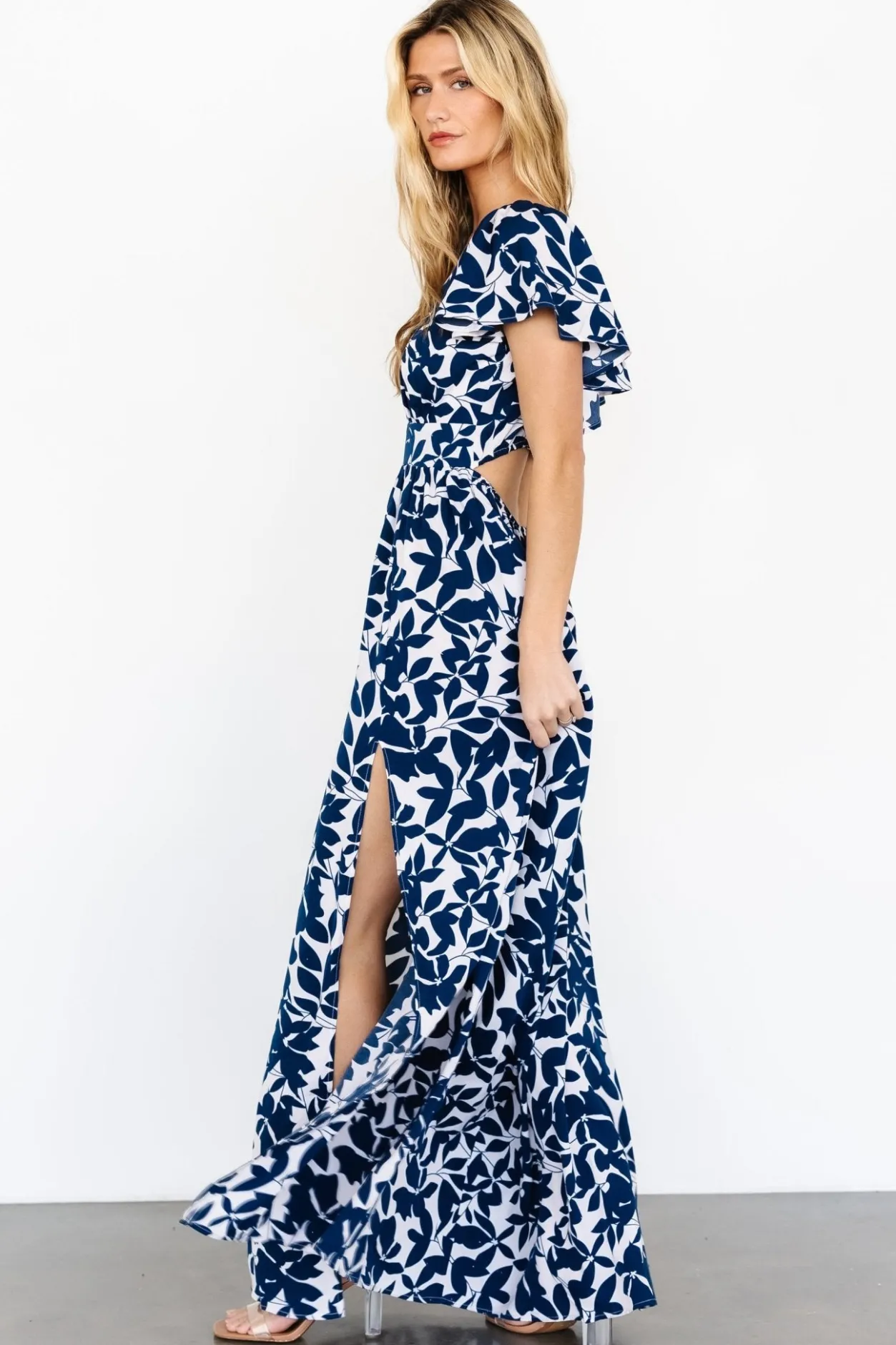 Online Baltic Born Adira Maxi Dress | Navy Floral NavyFloral