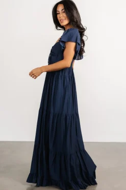 Outlet Baltic Born Agatha Maxi Dress | Dark Blue DarkBlue