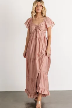 Fashion Baltic Born Agatha Maxi Dress | Dusty Mauve DustyMauve