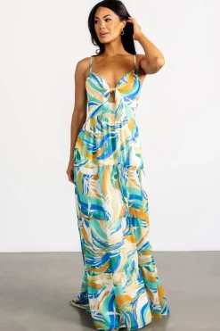Discount Baltic Born Alexis Maxi Dress | Blue Multi Print BlueMultiPrint