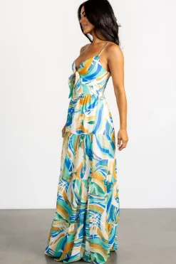 Discount Baltic Born Alexis Maxi Dress | Blue Multi Print BlueMultiPrint