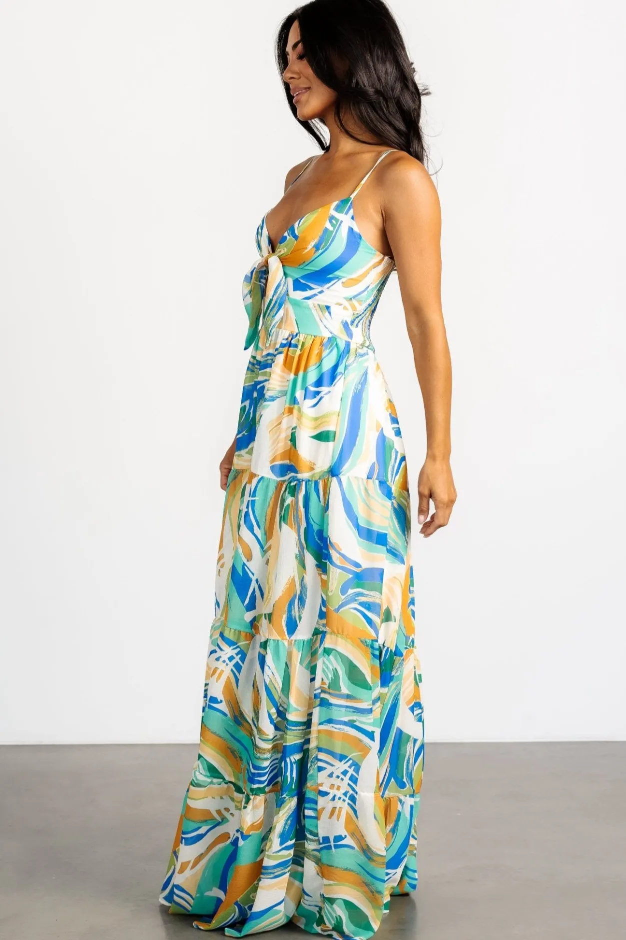 Discount Baltic Born Alexis Maxi Dress | Blue Multi Print BlueMultiPrint