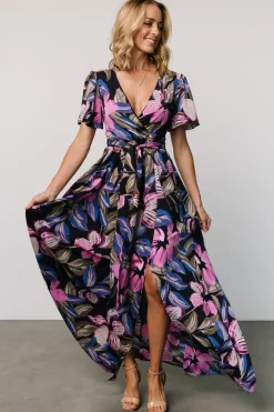 Discount Baltic Born Alva Maxi Dress | Black Multi BlackMulti