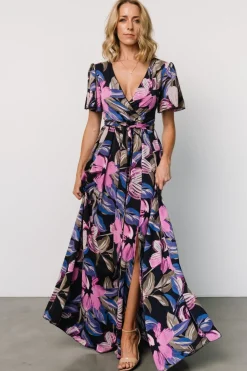 Discount Baltic Born Alva Maxi Dress | Black Multi BlackMulti