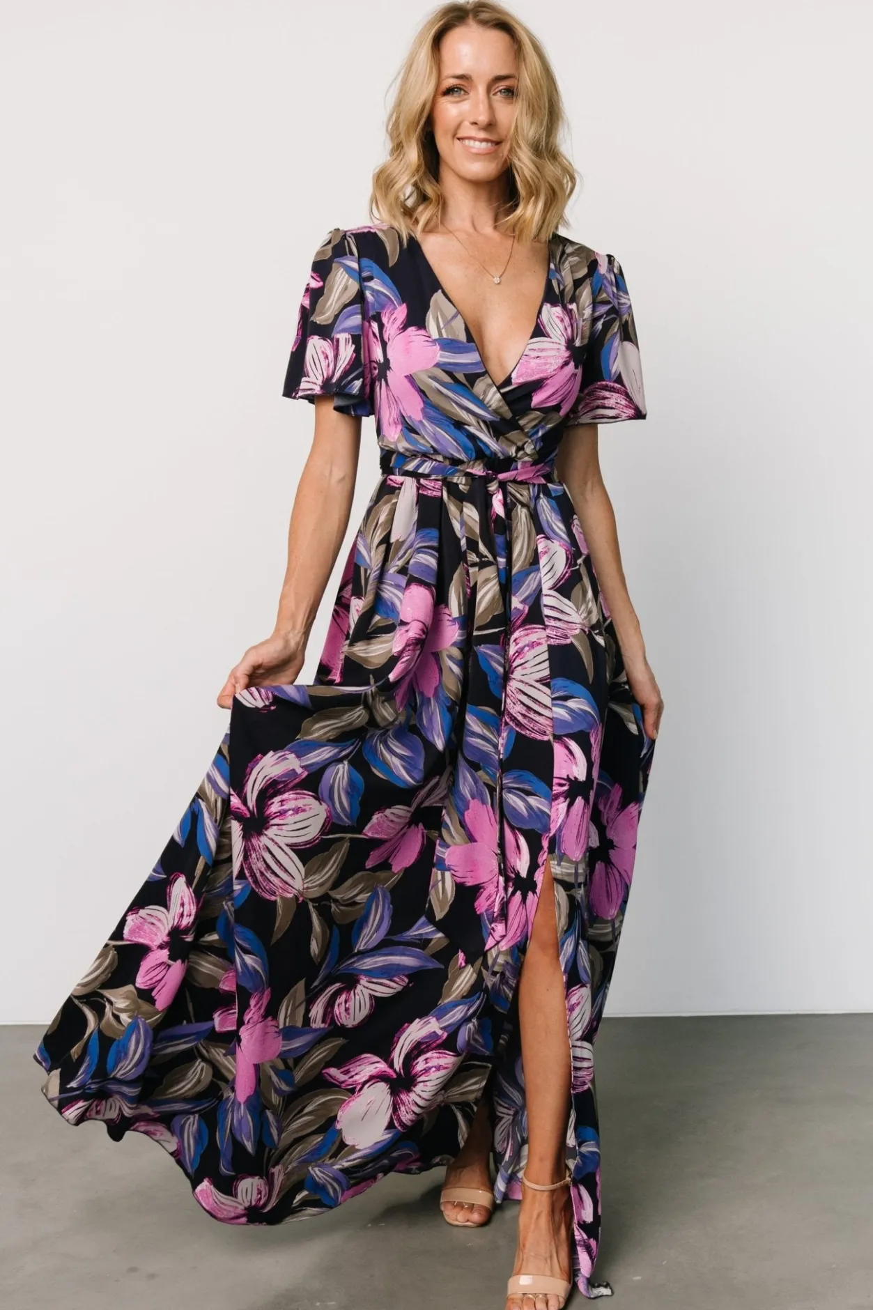 Discount Baltic Born Alva Maxi Dress | Black Multi BlackMulti
