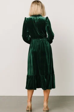 Fashion Baltic Born Amadora Velvet Dress | Green