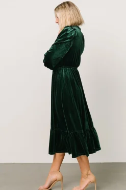 Fashion Baltic Born Amadora Velvet Dress | Green