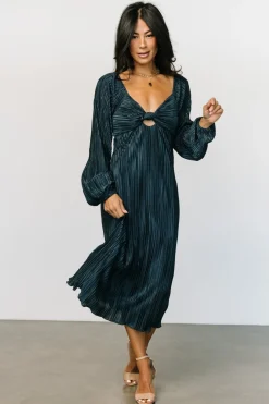 Fashion Baltic Born Amani Pleated Midi Dress | Peacock