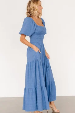 Hot Baltic Born Amaya Smocked Dress | Blue