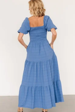 Hot Baltic Born Amaya Smocked Dress | Blue