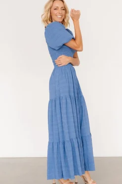 Hot Baltic Born Amaya Smocked Dress | Blue