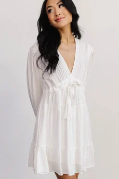 Discount Baltic Born Amelia Boho Mini Dress | Off White OffWhite
