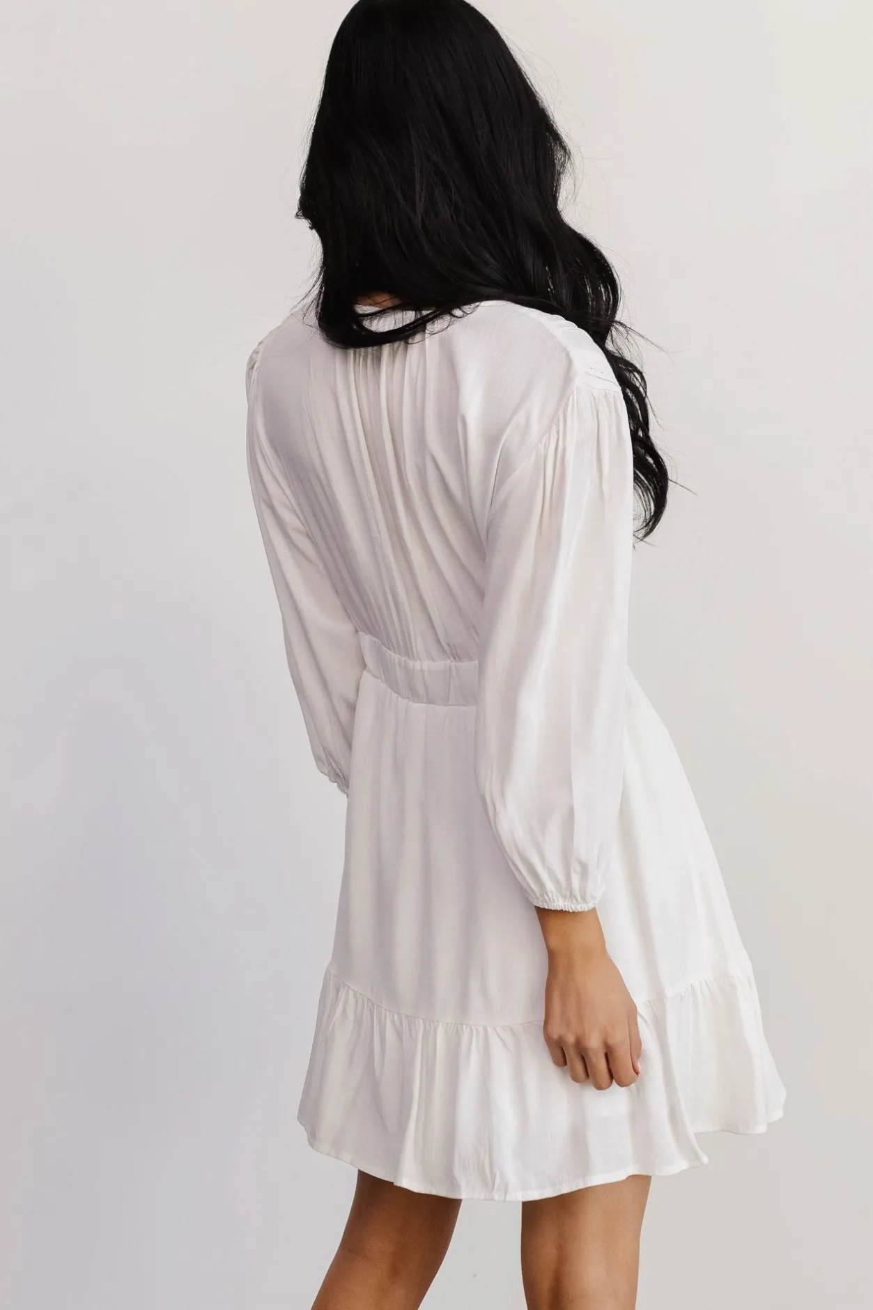 Discount Baltic Born Amelia Boho Mini Dress | Off White OffWhite
