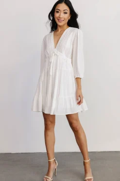Discount Baltic Born Amelia Boho Mini Dress | Off White OffWhite