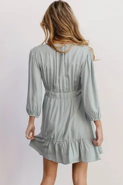 Fashion Baltic Born Amelia Boho Mini Dress | Sage