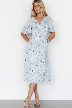 New Baltic Born Amelie Wrap Midi Dress | Blue Print BluePrint