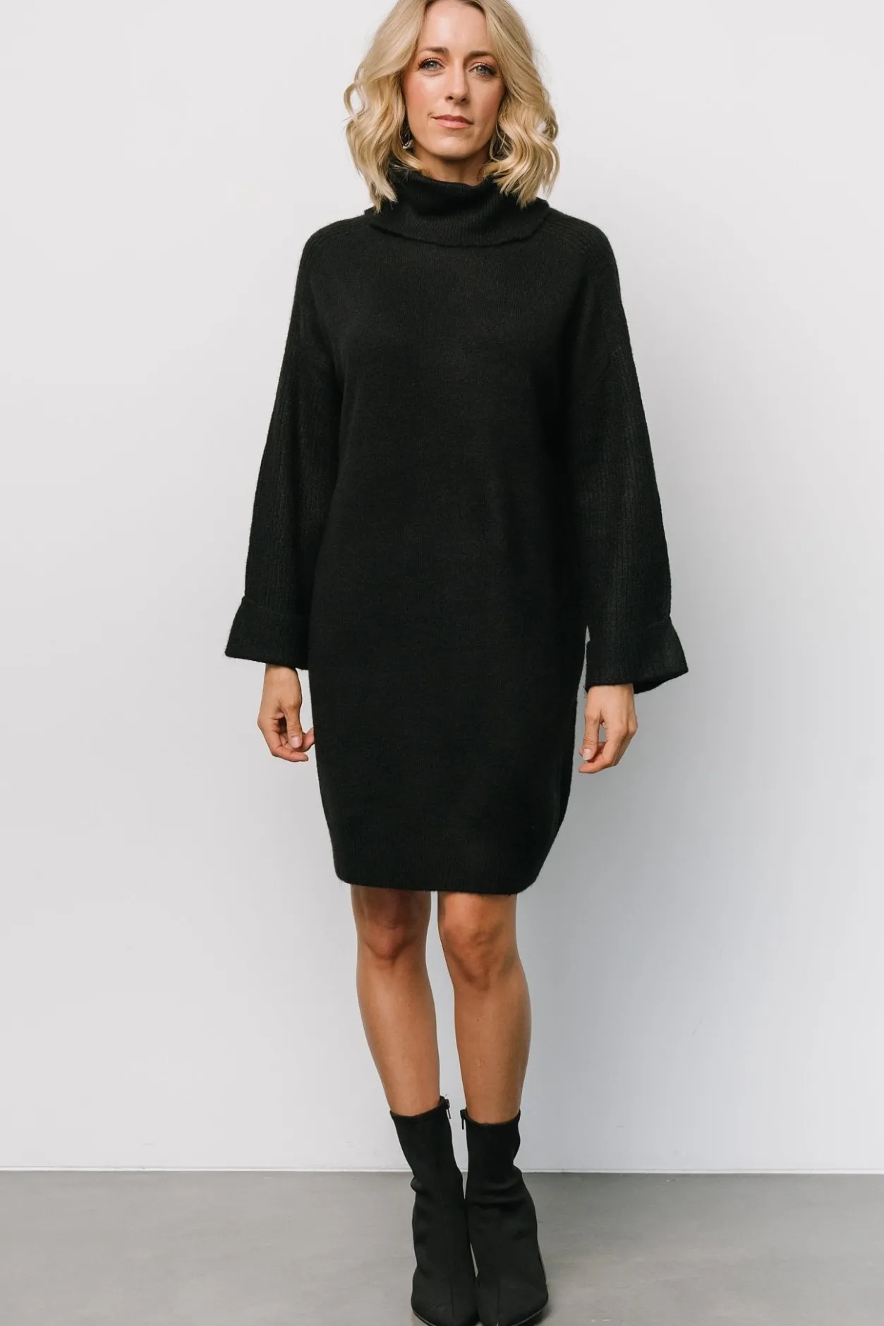 Online Baltic Born Amy Sweater Dress | Black