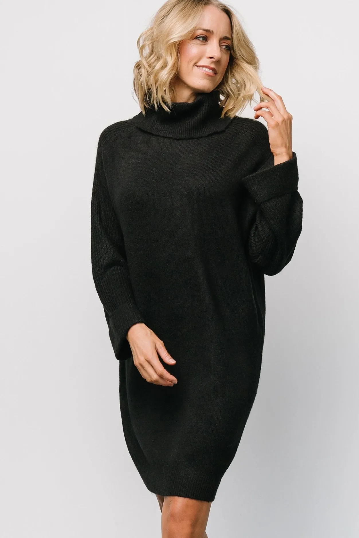Online Baltic Born Amy Sweater Dress | Black