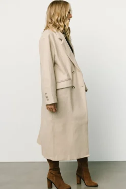 Best Baltic Born Anderson Double Breasted Coat | Natural
