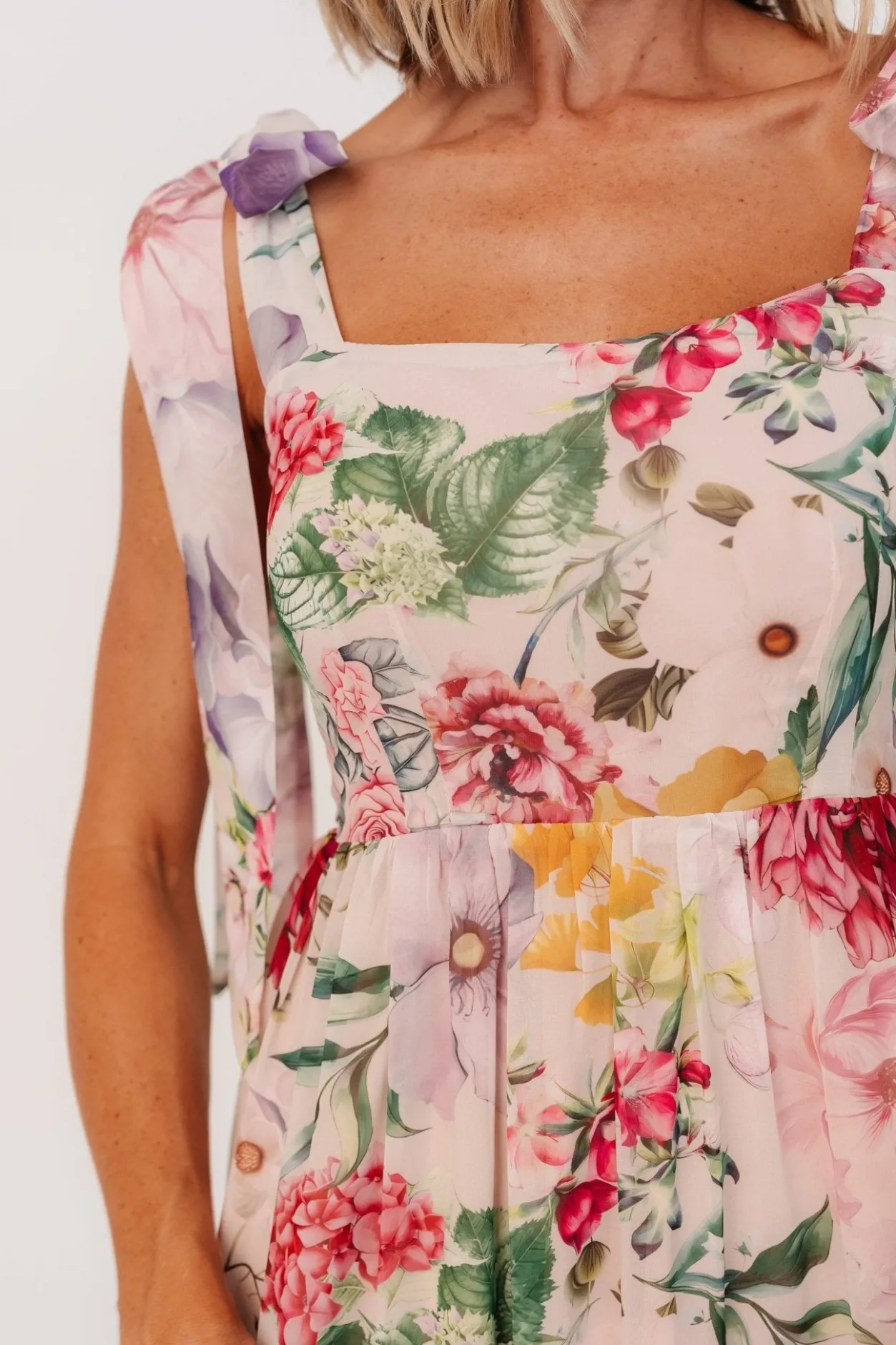 Outlet Baltic Born Anita Maxi Dress | Blush Multi Floral BlushMultiFloral