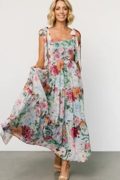 Sale Baltic Born Anita Maxi Dress | Light Blue Multi Floral LightBlueMultiFloral