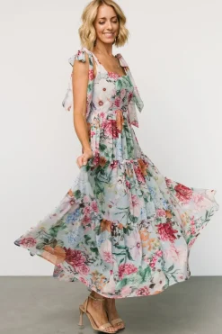 Sale Baltic Born Anita Maxi Dress | Light Blue Multi Floral LightBlueMultiFloral