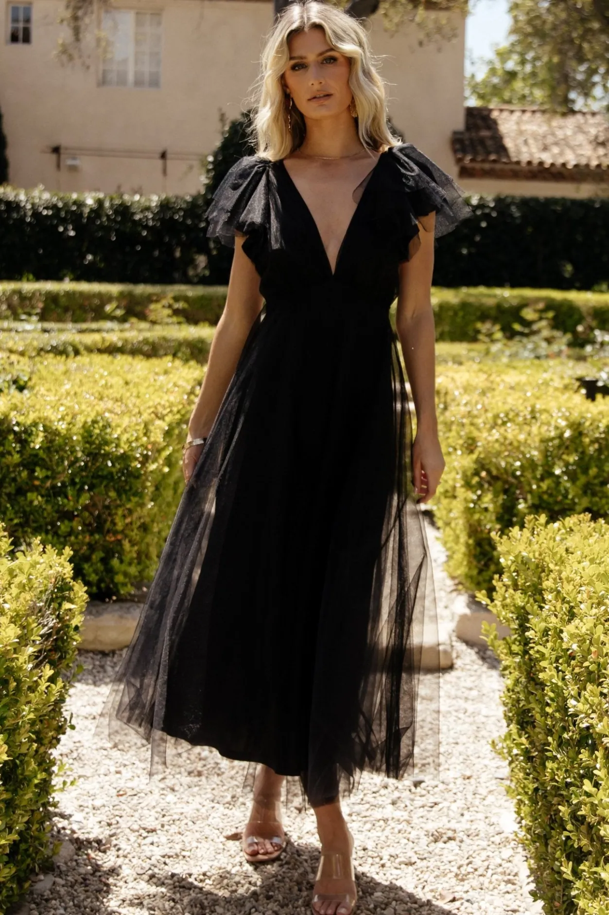 Sale Baltic Born Annabella Tulle Dress | Black
