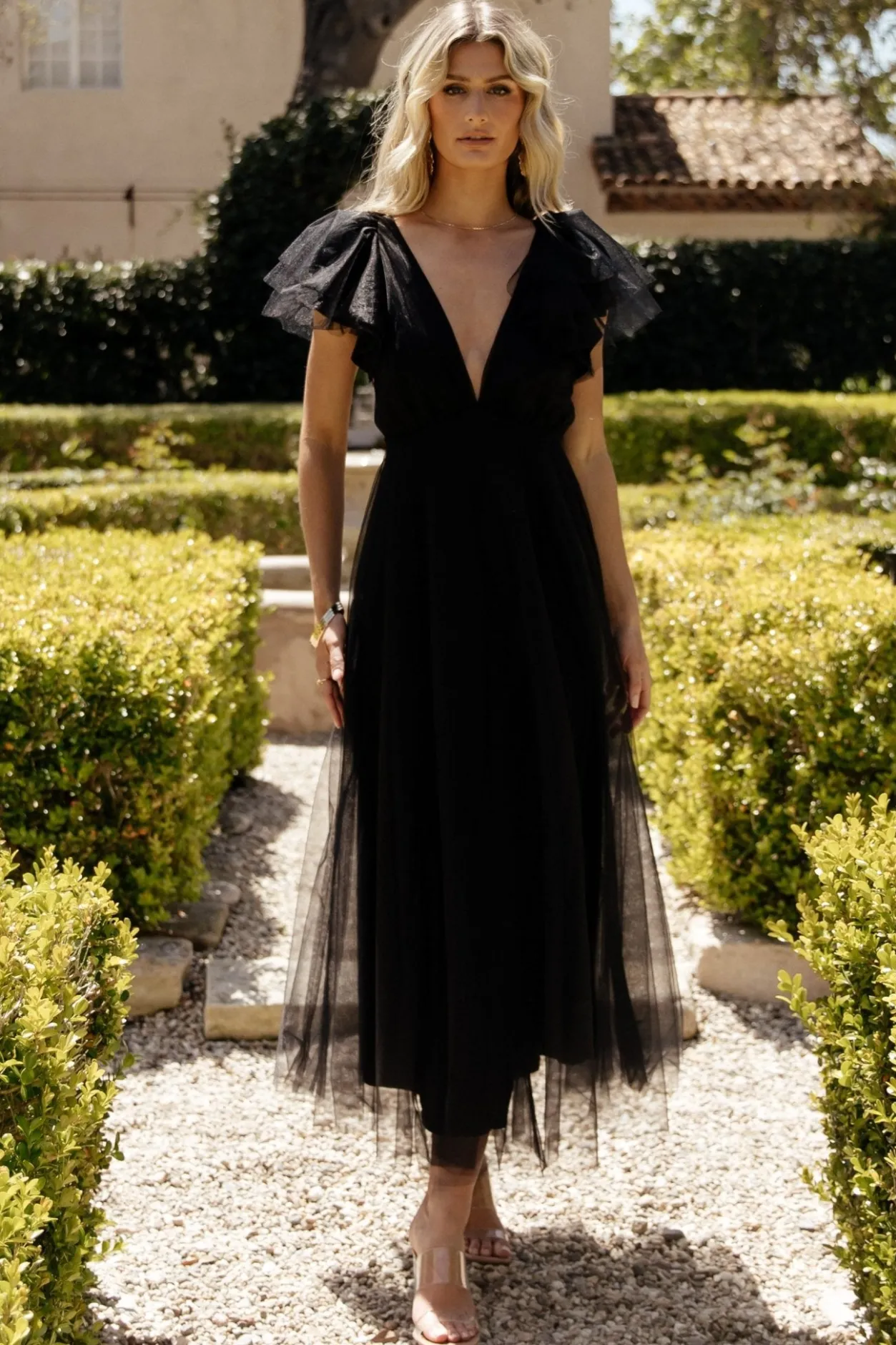 Sale Baltic Born Annabella Tulle Dress | Black