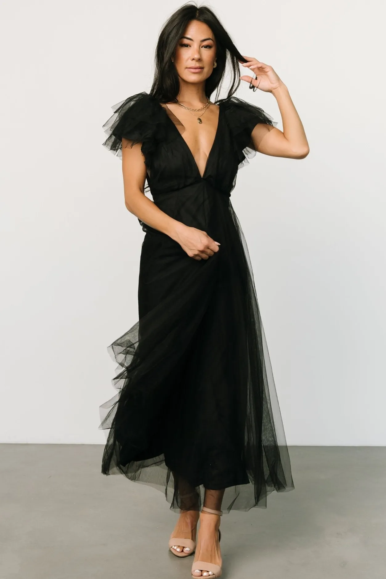 Sale Baltic Born Annabella Tulle Dress | Black