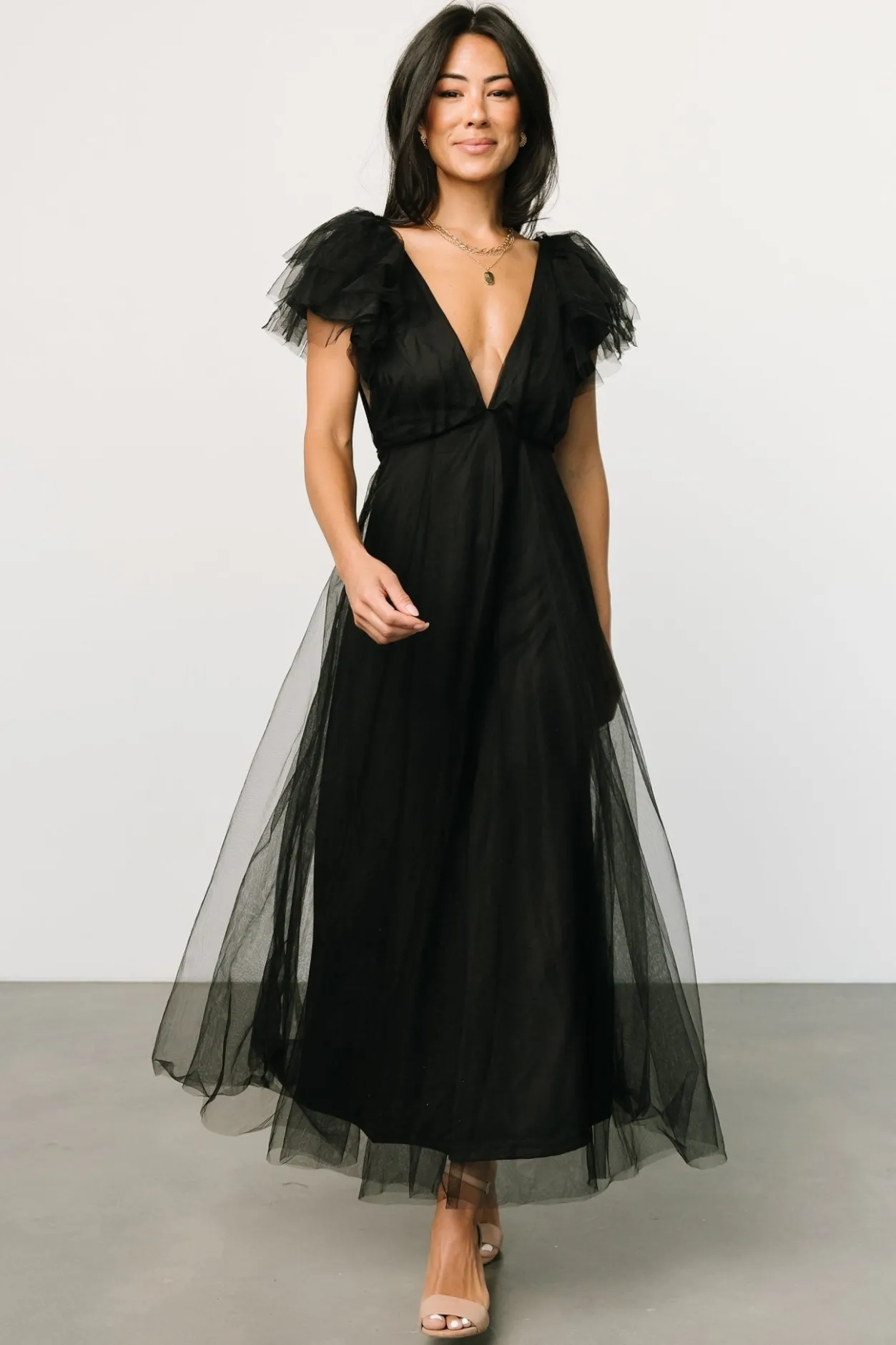 Sale Baltic Born Annabella Tulle Dress | Black