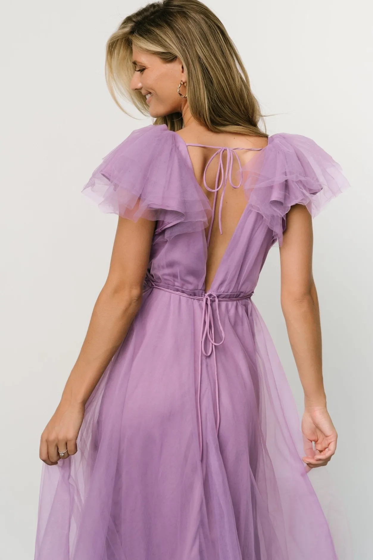 Discount Baltic Born Annabella Tulle Dress | Lavender