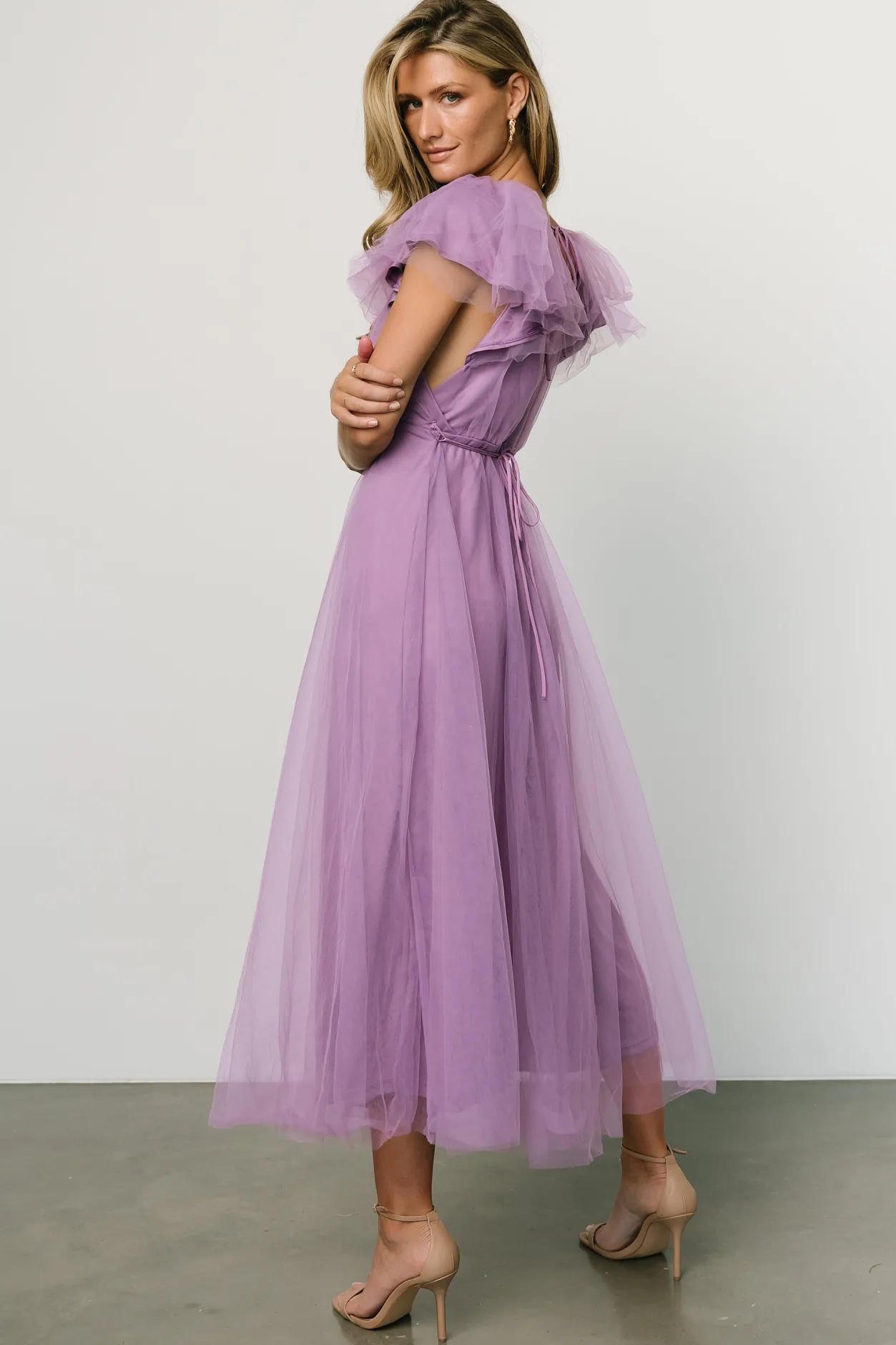 Discount Baltic Born Annabella Tulle Dress | Lavender