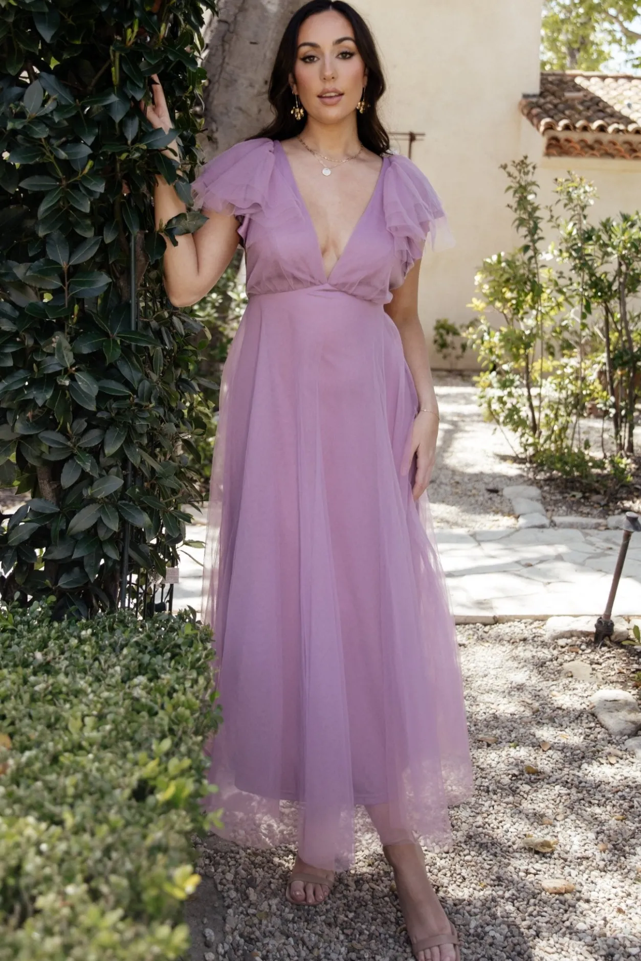 Discount Baltic Born Annabella Tulle Dress | Lavender