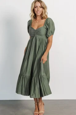 Sale Baltic Born Annalisa Midi Dress | Olive