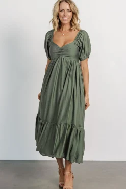 Sale Baltic Born Annalisa Midi Dress | Olive