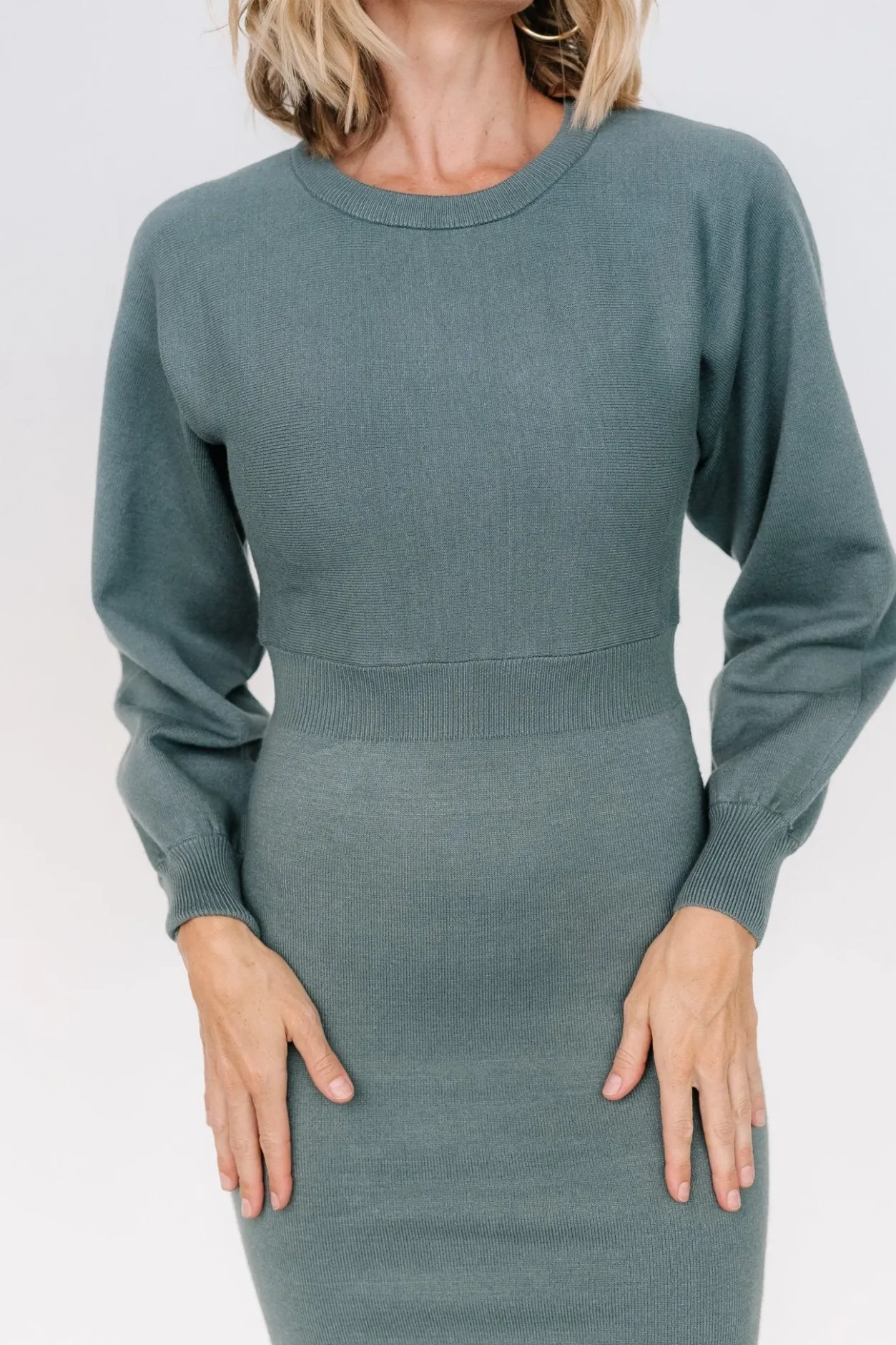 Fashion Baltic Born Anson Sweater Dress | Winter Green WinterGreen