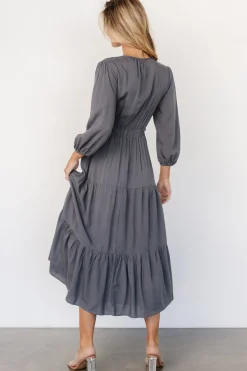 Online Baltic Born Antonia Dress | Dark Gray DarkGray